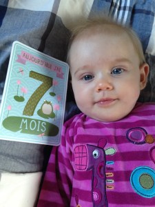 Joyeux 7e mois, BébéCha !