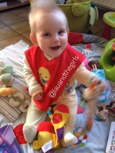 Joli sourire à Papa !