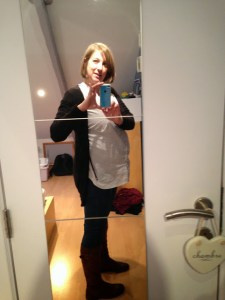 Dernière photo de grossesse... il y a un an !