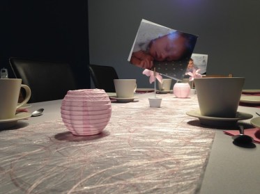 Jolie table d'anniversaire...