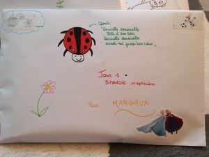 La première enveloppe surprise ! 